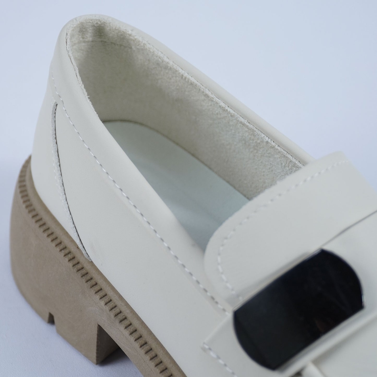 CAMVAVSR Women Leather Shoes Flats